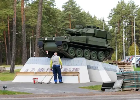 Vides objekts pie Ādažu militārās bāzes