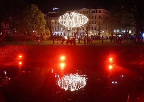 Galvaspilsētu atkal izdaiļo festivāls "Staro Rīga"; 15.11.2024.