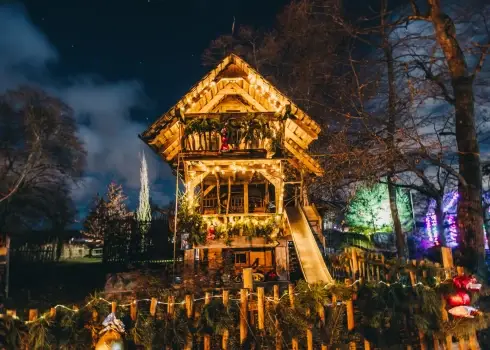 Krāšņā Ziemas pastaigu taka Annas Koku skolā 