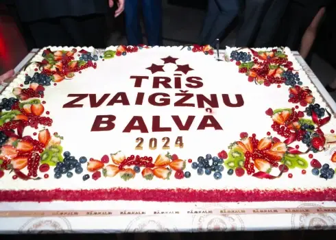 Svinīgā ceremonijā pasniegtas "Trīs Zvaigžņu balvas"