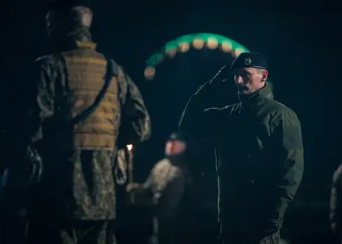 Zemessardzes komandiera svinīgā maiņas ceremonija