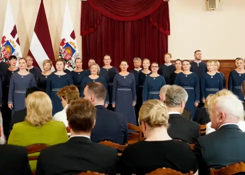 Triju Zvaigžņu ordeņu pasniegšanas ceremonija