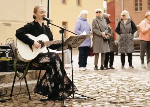 Apmeklētāji Liepājā, Priekulē un Kuldīgā bauda Eiropas dienu