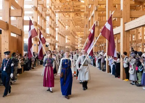 Japānas "EXPO" aizvada Latvijas Nacionālo dienu