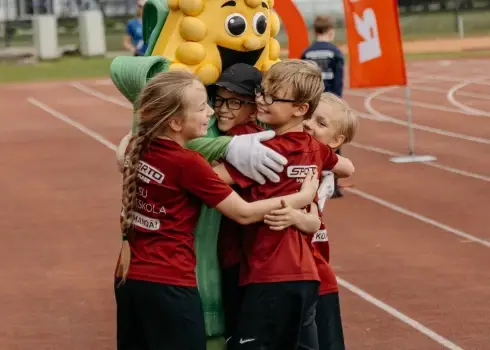 "Sporto visa klase" 2025. gada finālsacensības Jelgavā 3. un 4. klasēm