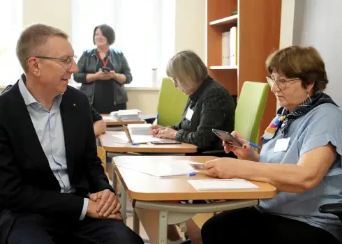 Pašvaldību vēlēšanas 211. vēlēšanu iecirknī Jūrmalas Pumpuru vidusskolā
