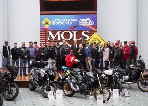Apbalvo konkursa "Latvijas Gada motocikls 2025" uzvarētājus