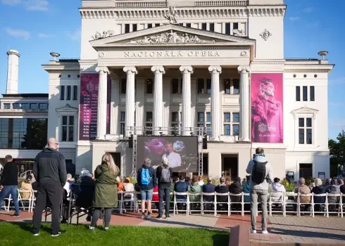 Rīgas Operas festivāla Galā koncerta apmeklētāji