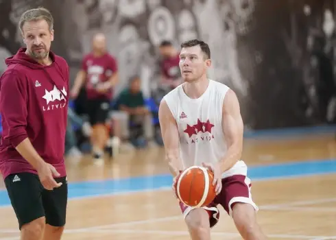 Latvijas basketbolisti uzsāk gatavoties "EuroBasket 2025"