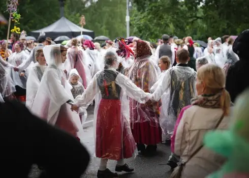 Folkloras kopu programma "Dindaru, dandaru, radu rotaļu rakstus"