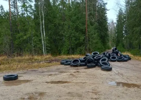 Atkritumu tonnas dabā
