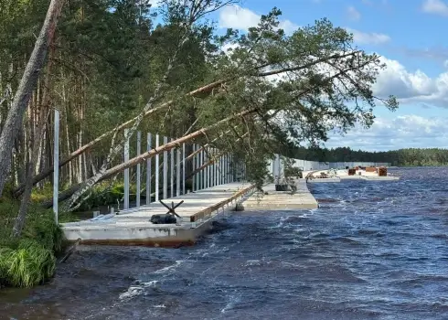 Dramatiski laikapstākļi kavē robežas izbūvi uz Latvijas austrumu robežas