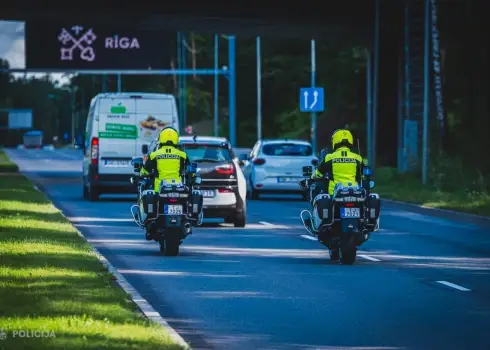 Valsts policijas motoekipāžu jaunās formas
