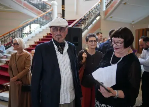 Izstādes "Džemma" atklāšana Latvijas Nacionālajā mākslas muzejā; 22.08.2025.