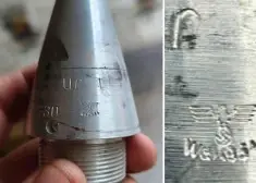 Krievijas armijas munīcijas noliktavā atrasti detonatori ar nacistu simboliku, ziņo Ukrainas izlūkdienests