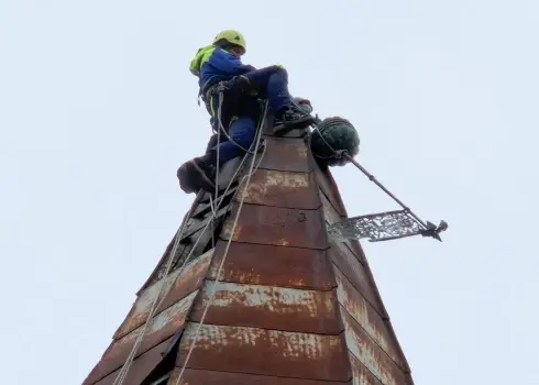 Berķeneles (Birķineles) luterāņu baznīcas vēsturiskais vējrādis