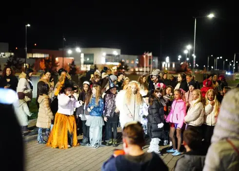 Kā Piņķos jautri Halovīnu svinēja. 31.10.2025.