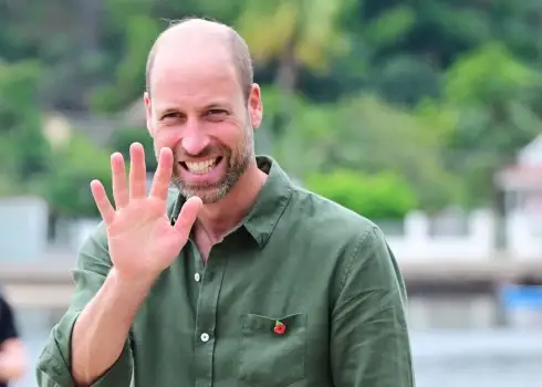 Prinča Viljama vizīte Paketas salā Brazīlijā