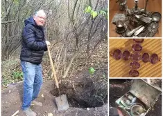 Tēva zīmētā karte palīdz kādam Polijas iedzīvotājam atrast 80 gadus apraktas ģimenes bagātības