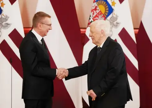 Maestro Raimonds Pauls, Daugaviņš un "Straumes" producenti starp Triju Zvaigžņu ordeņu saņēmējiem; 18.11.2025.