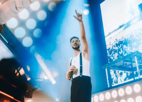 Hiphopa mākslinieka Reika koncerts "Palladium" 2025. gada novembrī