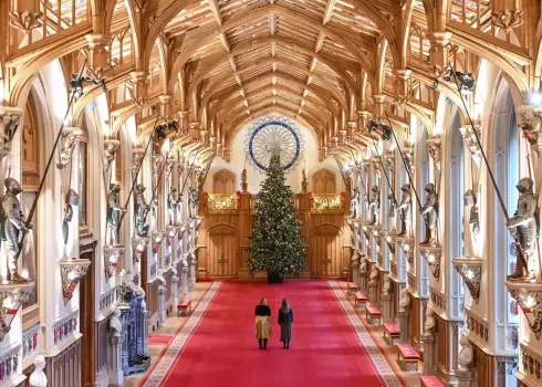 Ziemassvētku burvība Vindzoras pilī