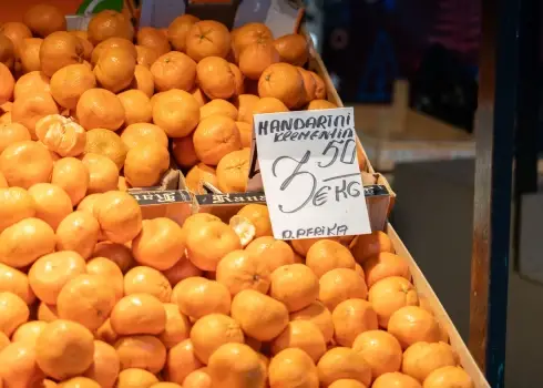 Ziemassvētku cenas Rīgas Centrāltirgū