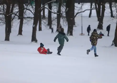 Bērnu ziemas prieki Rīgā. 2026. gada janvāris