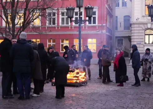 Pie Saeimas piemin Vecrīgas barikāžu 35. gadskārtu, 20.01.2026.