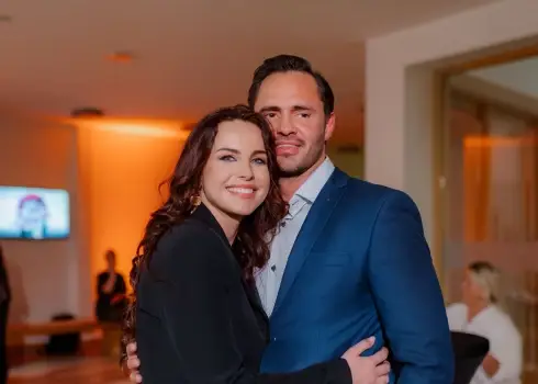 Lelde Dreimane un viņas mīļotais Artūrs