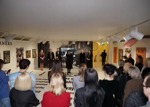 Izstādes "Ielu maldos: pilsēta latviešu modernistu vērojumā" atklāšana Latvijas Nacionālajā mākslas muzejā; 30.01.2026.