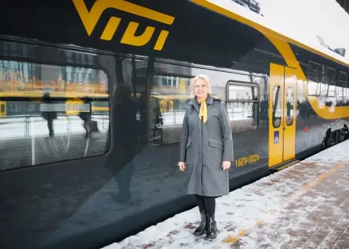 Marinas Boihmanes-Boikmanes dzelzceļa stāsts fotogrāfijās