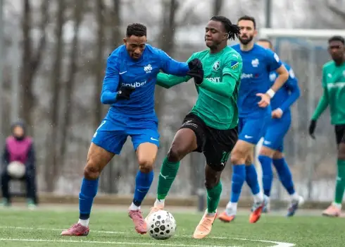 RFS un "Audas" mačs "LNK sporta parka" mākslīgā seguma laukumā 