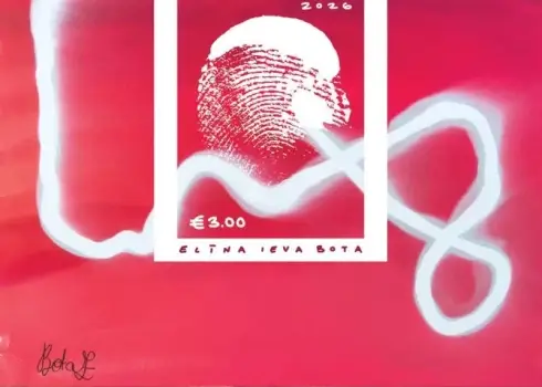 Prezentē olimpiešu pastmarkas