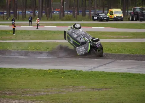 Eiropas rallijkrosa čempionāta Rīgas posma 2. diena