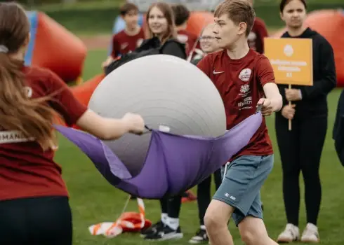 "Sporto visa klase" ziķeri mēro spēkus dažādos izaicinājumos