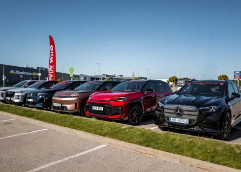 Pavasara testa brauciens no "Latvijas Gada auto 2027"